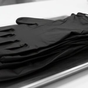 Black Nitrile Gloves